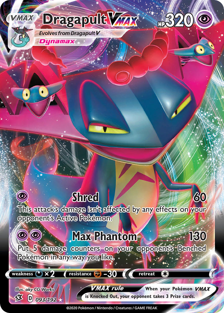 Pokemon TCG Dragapult VMAX 093/192 - Rebel Clash