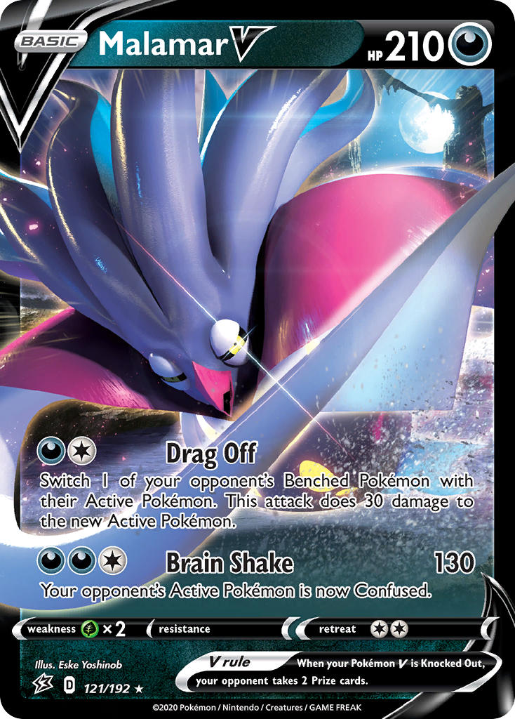 Pokemon TCG Malamar V 121/192 - Rebel Clash
