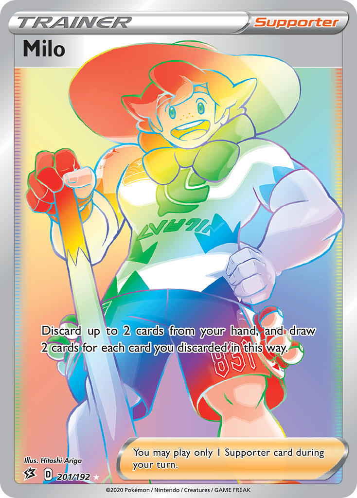 Pokemon TCG Milo 201/192 - Rebel Clash