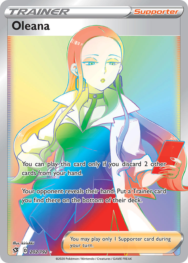 Pokemon TCG Oleana 202/192 - Rebel Clash