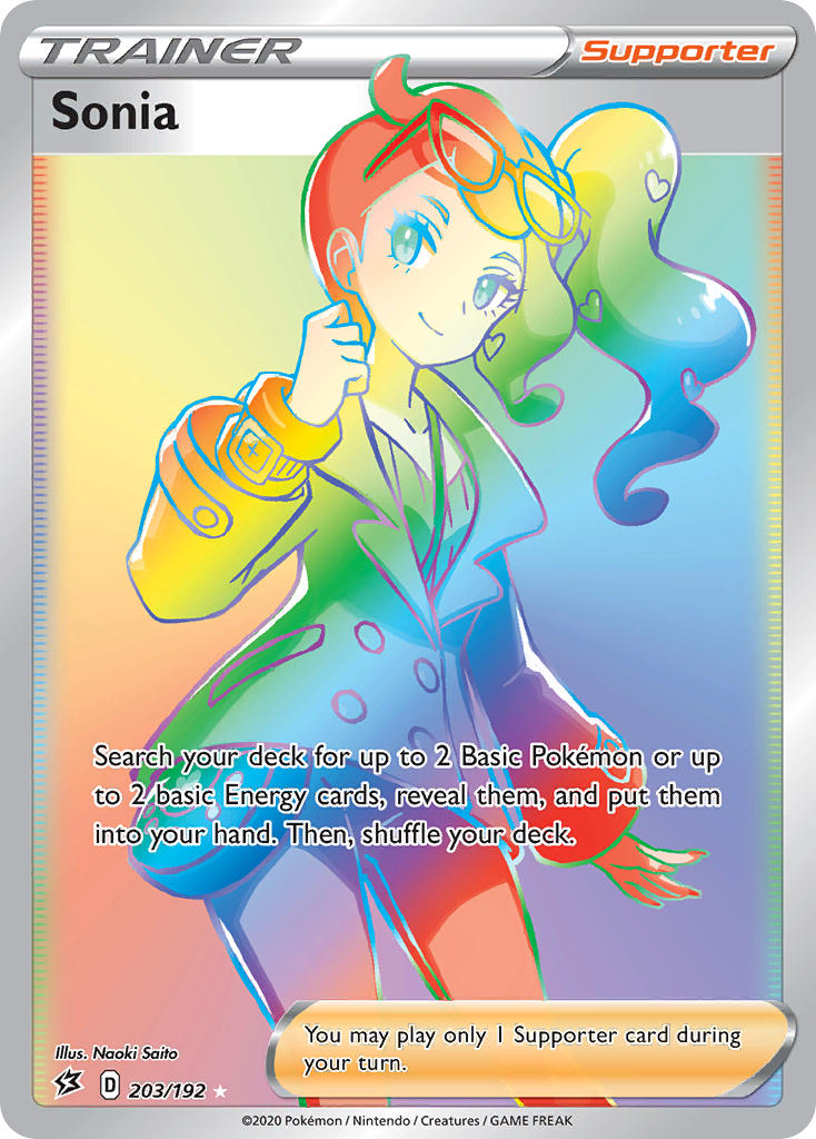 Pokemon TCG Sonia 203/192 - Rebel Clash