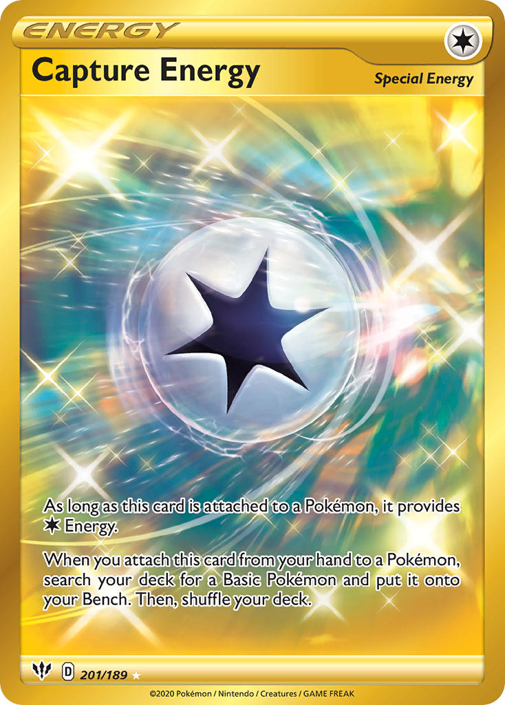 Pokemon TCG Capture Energy 201/189 - Darkness Ablaze