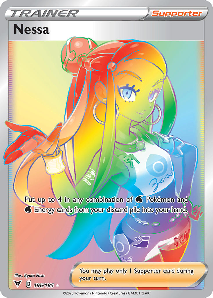 Pokemon TCG Nessa 196/185 - Vivid Voltage