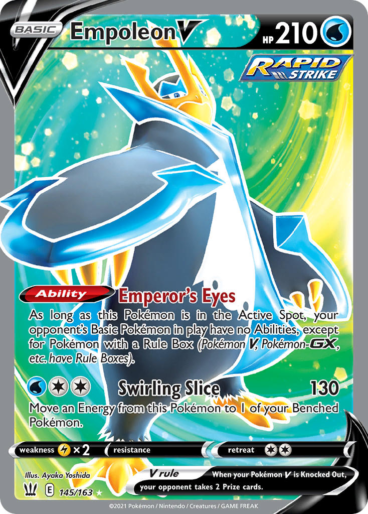 Pokemon TCG Empoleon V 145/163 - Battle Styles