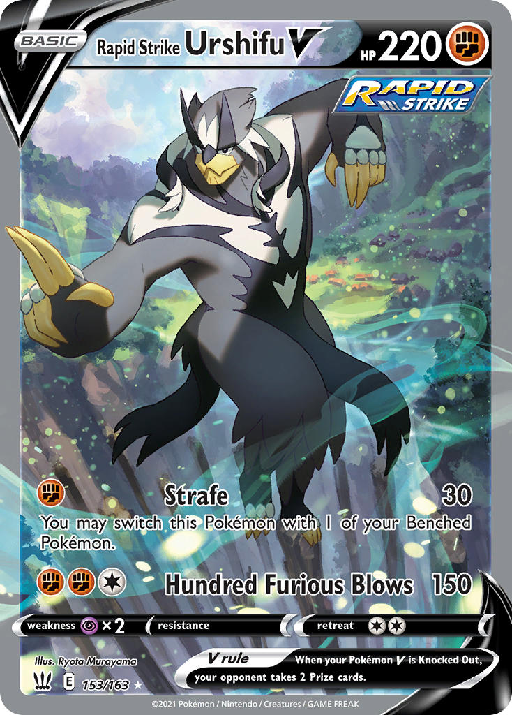 Pokemon TCG Rapid Strike Urshifu V 153/163 - Battle Styles