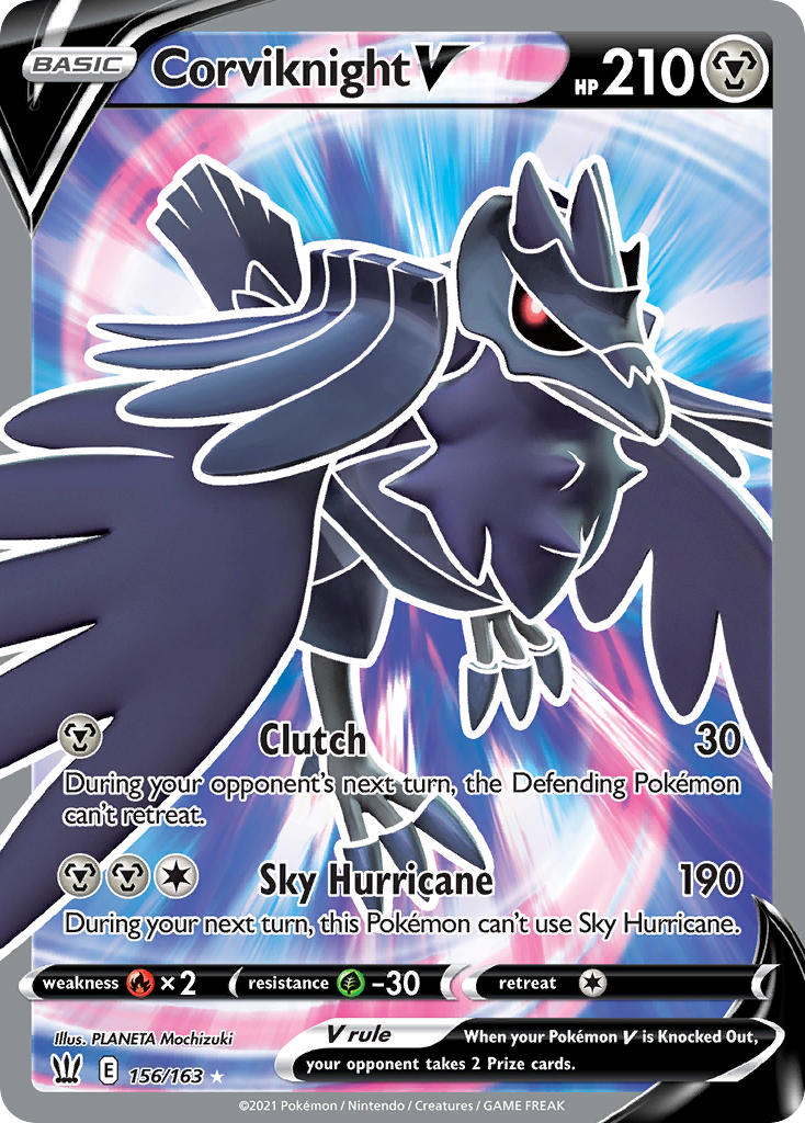 Pokemon TCG Corviknight V 156/163 - Battle Styles