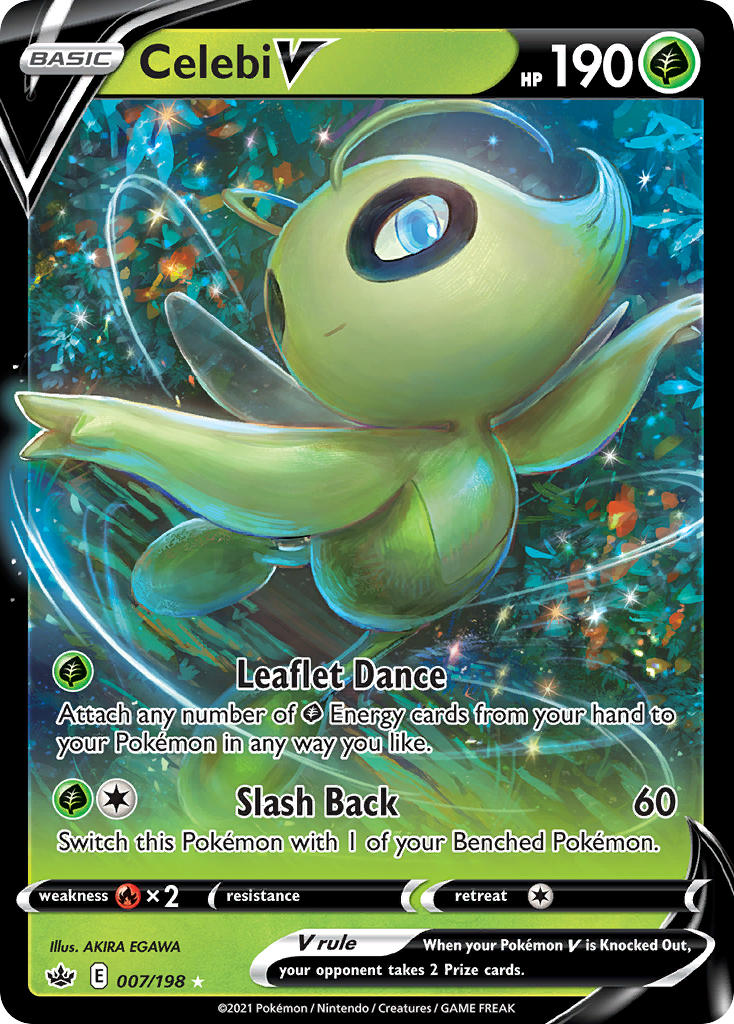Pokemon TCG Celebi V 007/198 - Chilling Reign