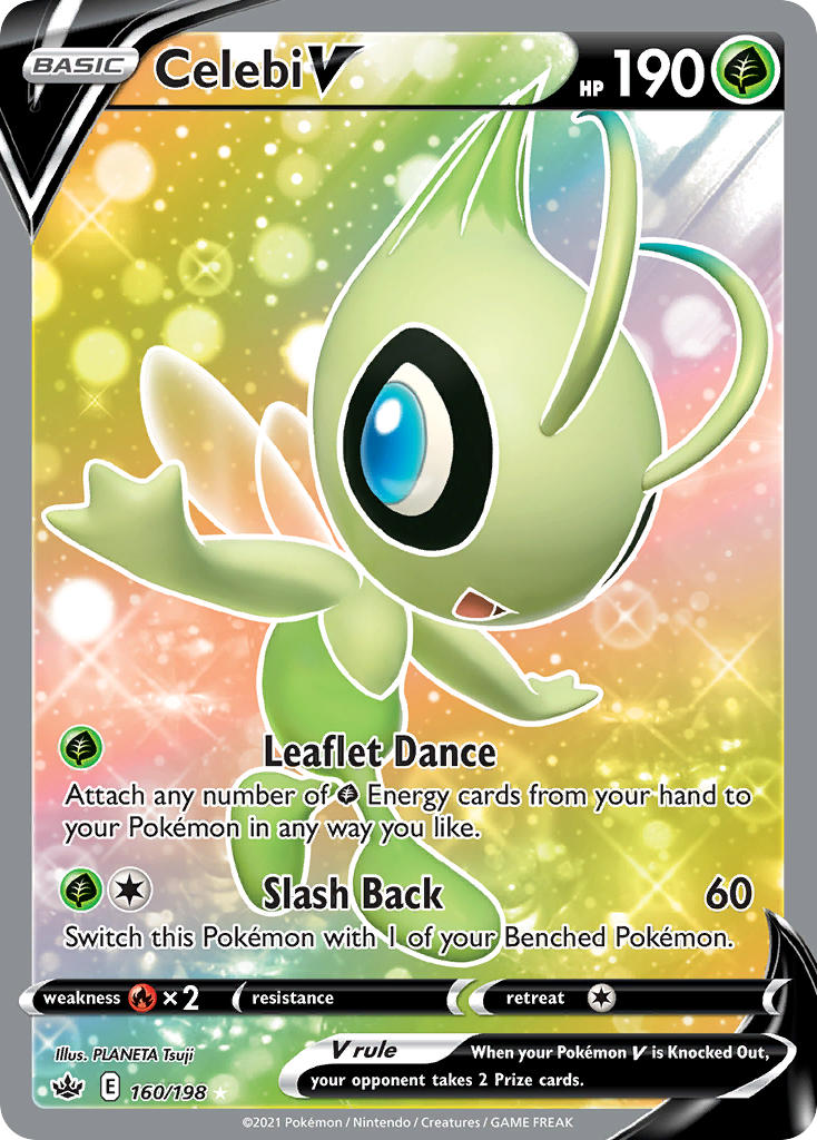 Pokemon TCG Celebi V 160/198 - Chilling Reign