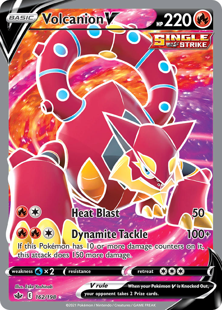 Pokemon TCG Volcanion V 162/198 - Chilling Reign
