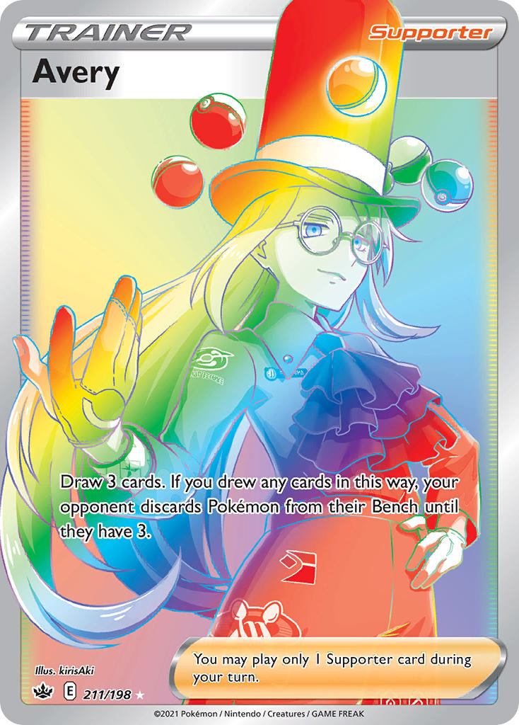 Pokemon TCG Avery 211/198 - Chilling Reign