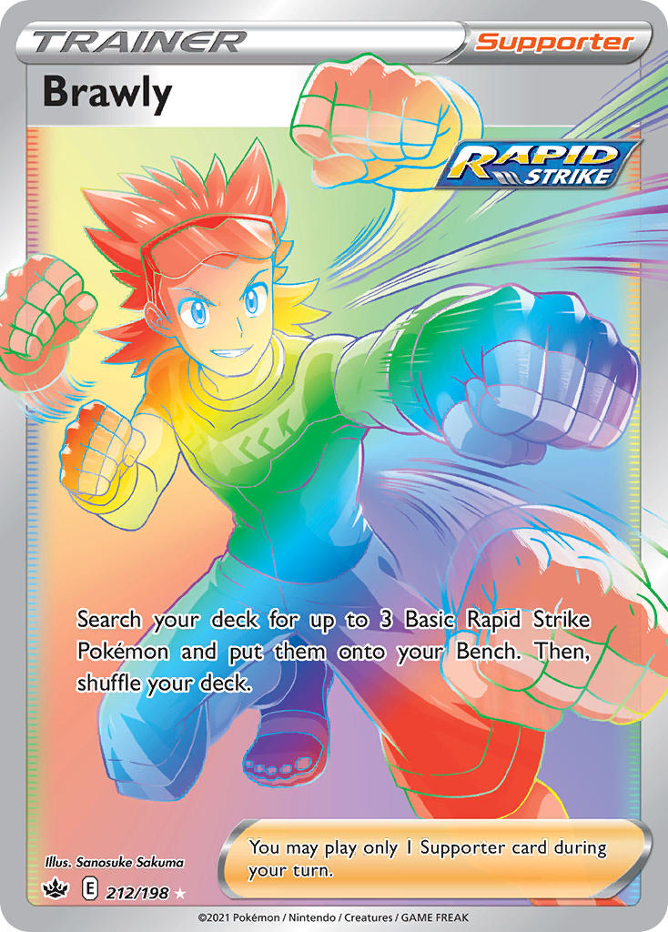 Pokemon TCG Brawly 212/198 - Chilling Reign