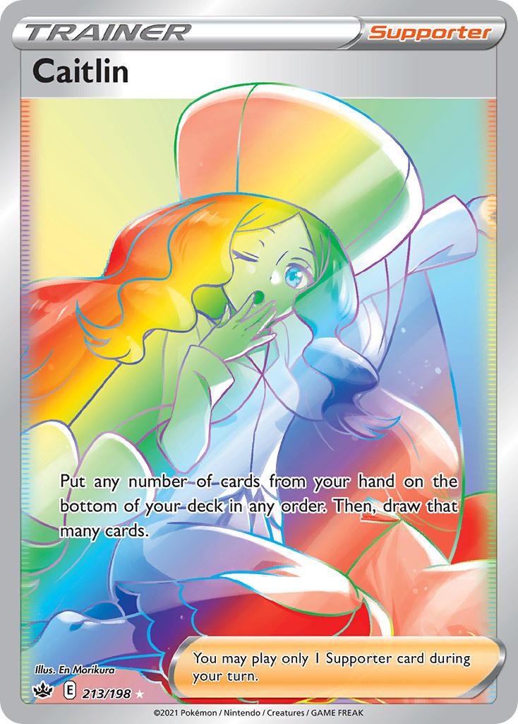 Pokemon TCG Caitlin 213/198 - Chilling Reign