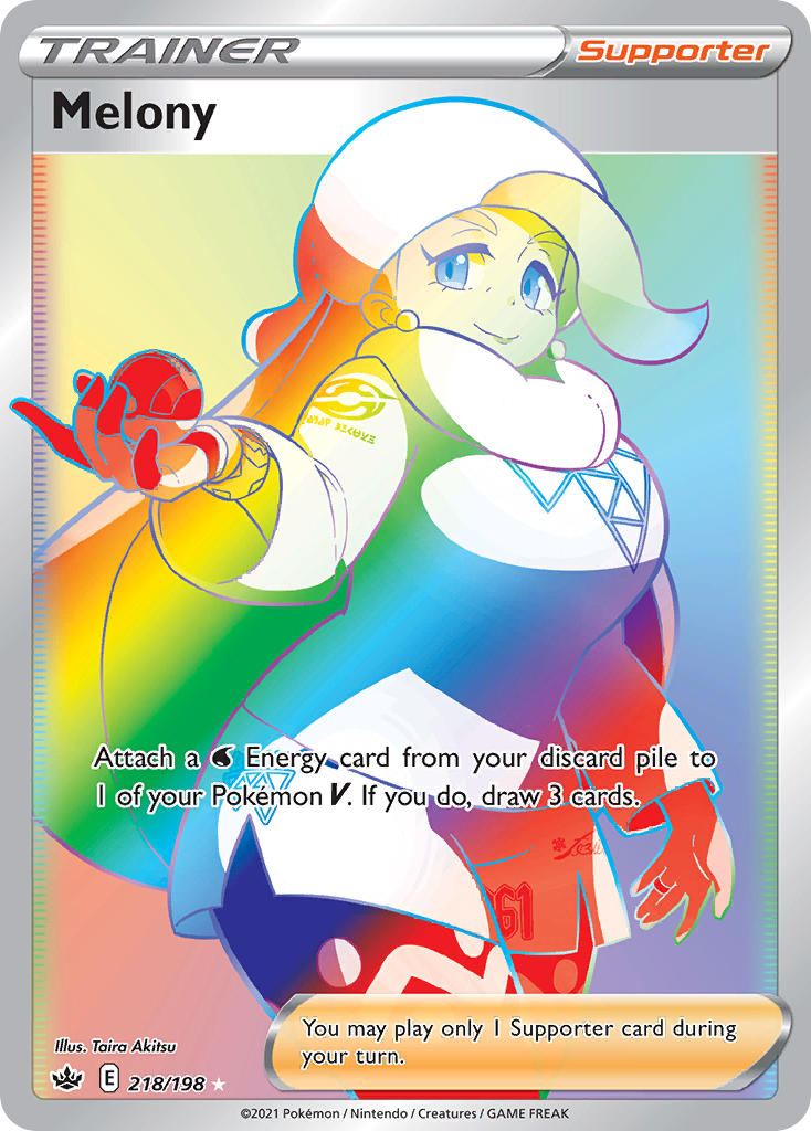 Pokemon TCG Melony 218/198 - Chilling Reign