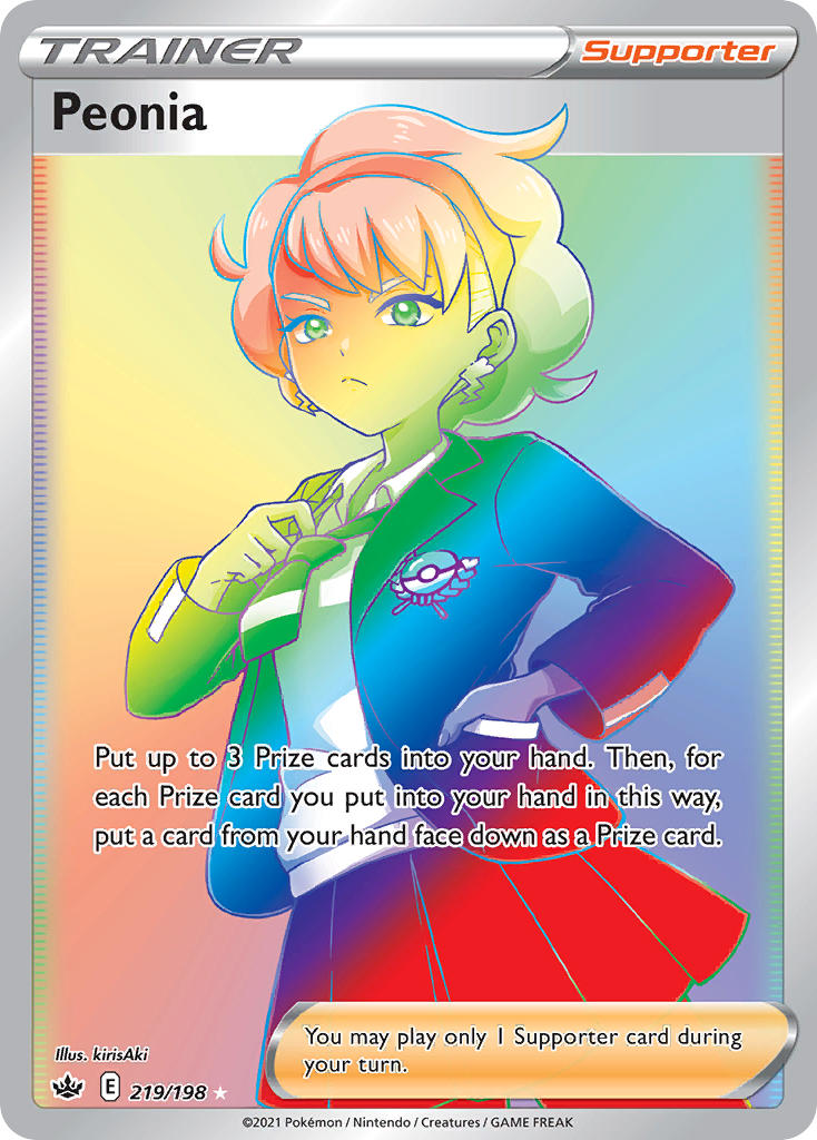Pokemon TCG Peonia 219/198 - Chilling Reign