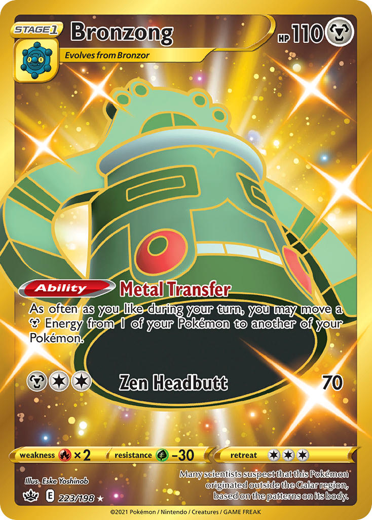 Pokemon TCG Bronzong 223/198 - Chilling Reign