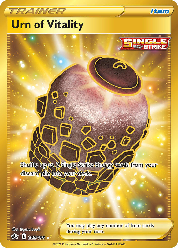 Pokemon TCG Urn of Vitality 229/198 - Chilling Reign
