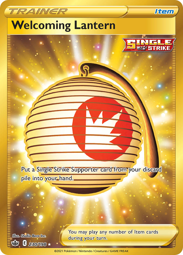 Pokemon TCG Welcoming Lantern 230/198 - Chilling Reign