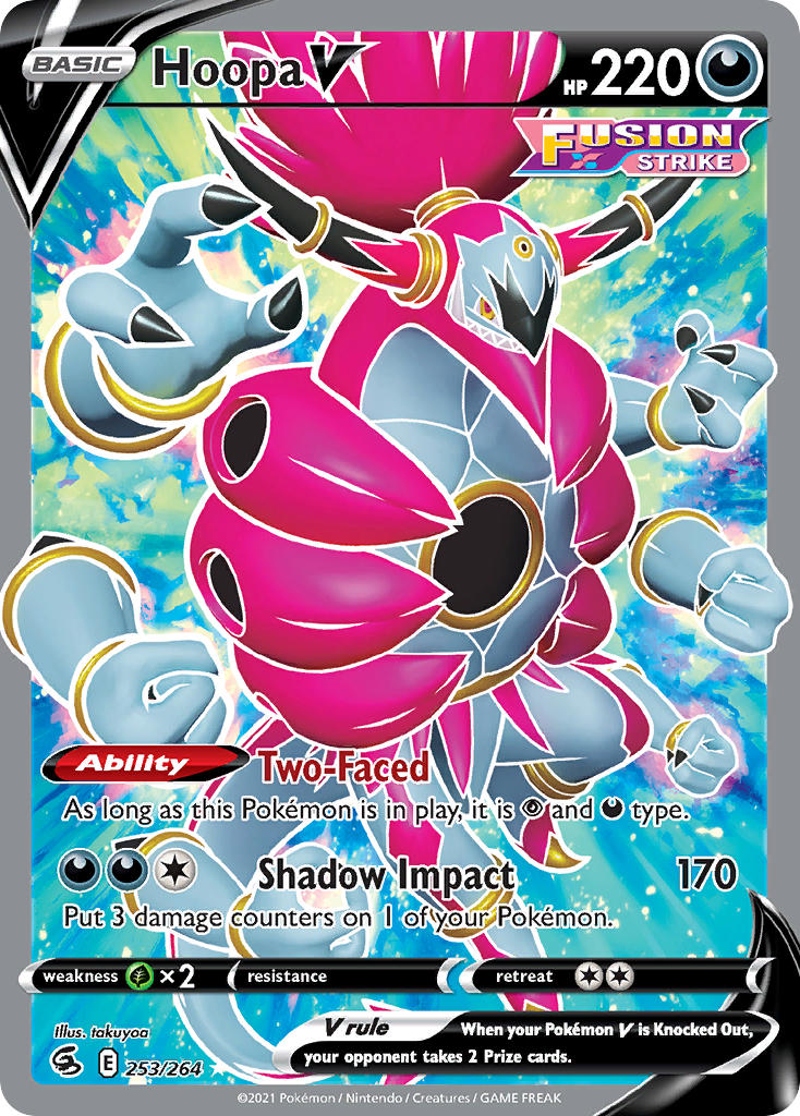 Pokemon TCG Hoopa V 253/264 - Fusion Strike