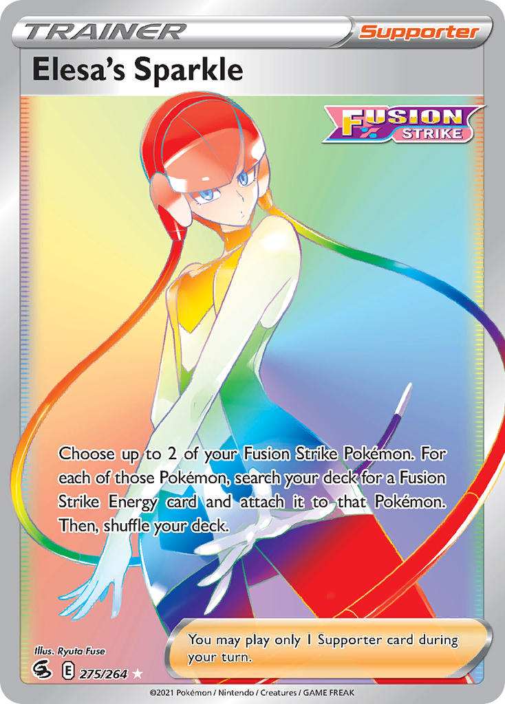 Pokemon TCG Elesa’s Sparkle 275/264 - Fusion Strike