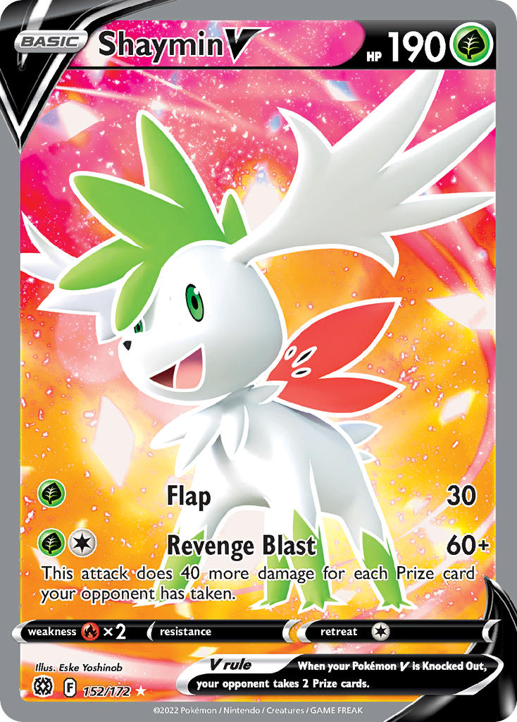 Pokemon TCG Shaymin V 152/172 - Brilliant Stars