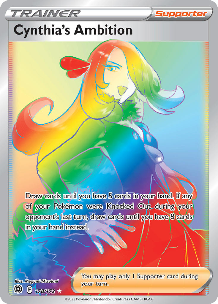 Pokemon TCG Cynthia’s Ambition 178/172 - Brilliant Stars