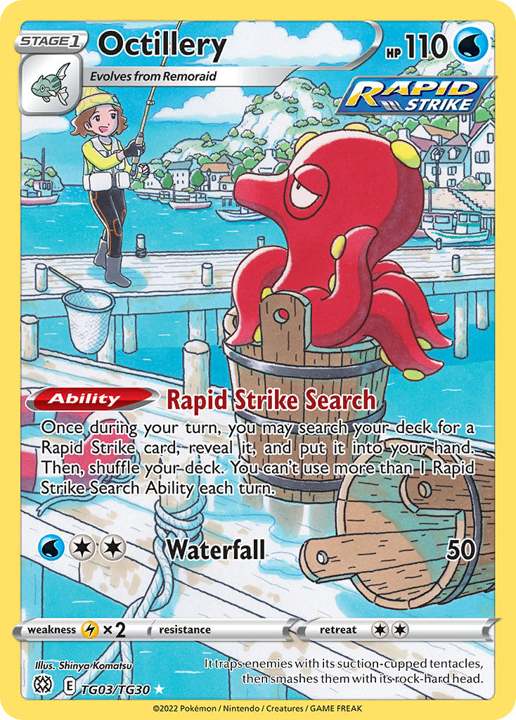 Pokemon TCG Octillery TG03/TG30 - Brilliant Stars
