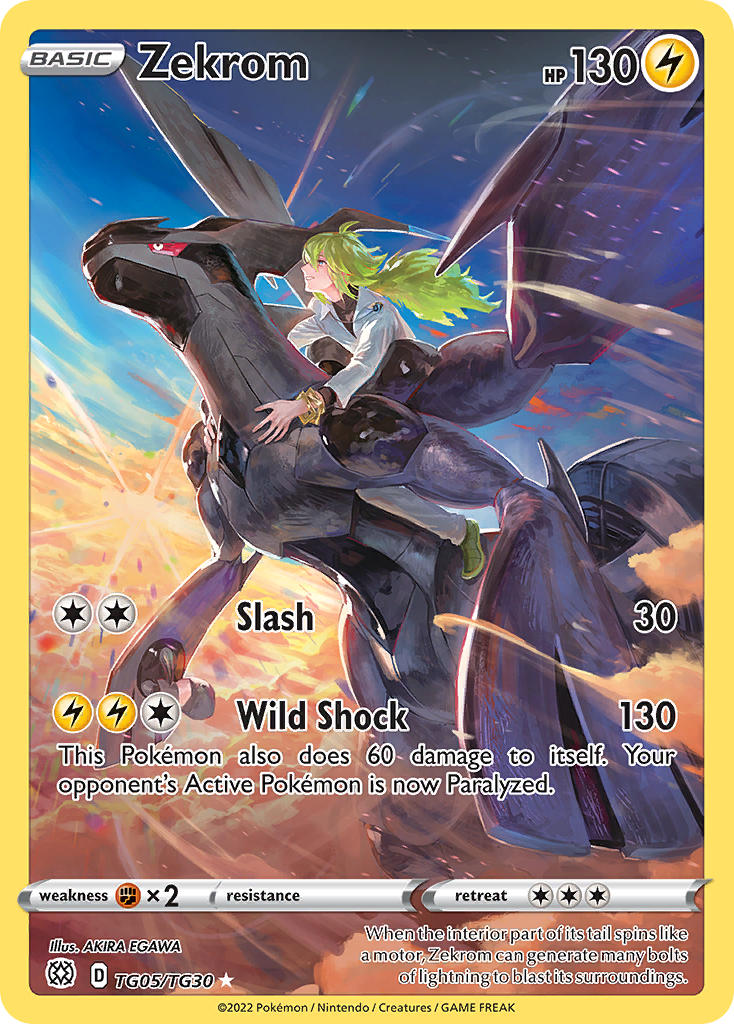 Pokemon TCG Zekrom TG05/TG30 - Brilliant Stars