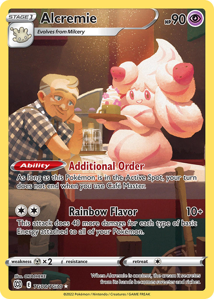 Pokemon TCG Alcremie TG08/TG30 - Brilliant Stars