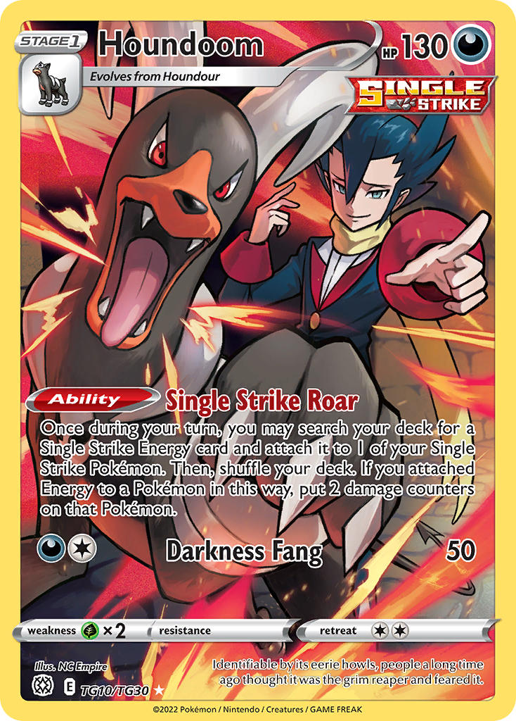 Pokemon TCG Houndoom TG10/TG30 - Brilliant Stars