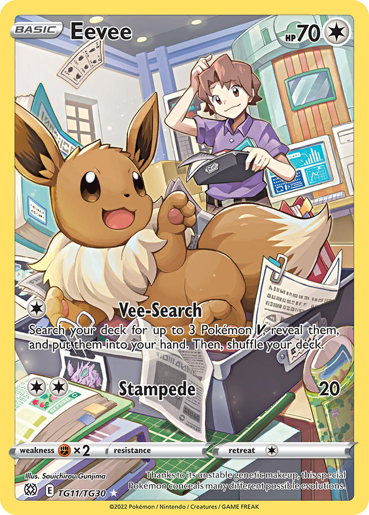 Pokemon TCG Eevee TG11/TG30 - Brilliant Stars