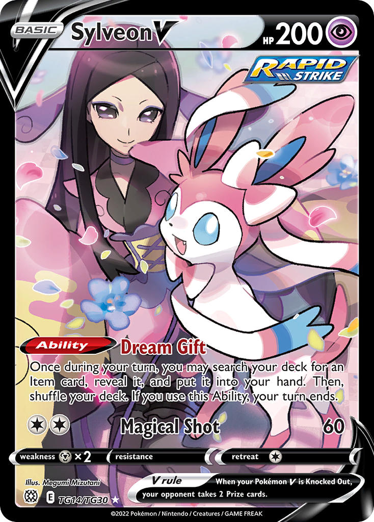 Pokemon TCG Sylveon V TG14/TG30 - Brilliant Stars