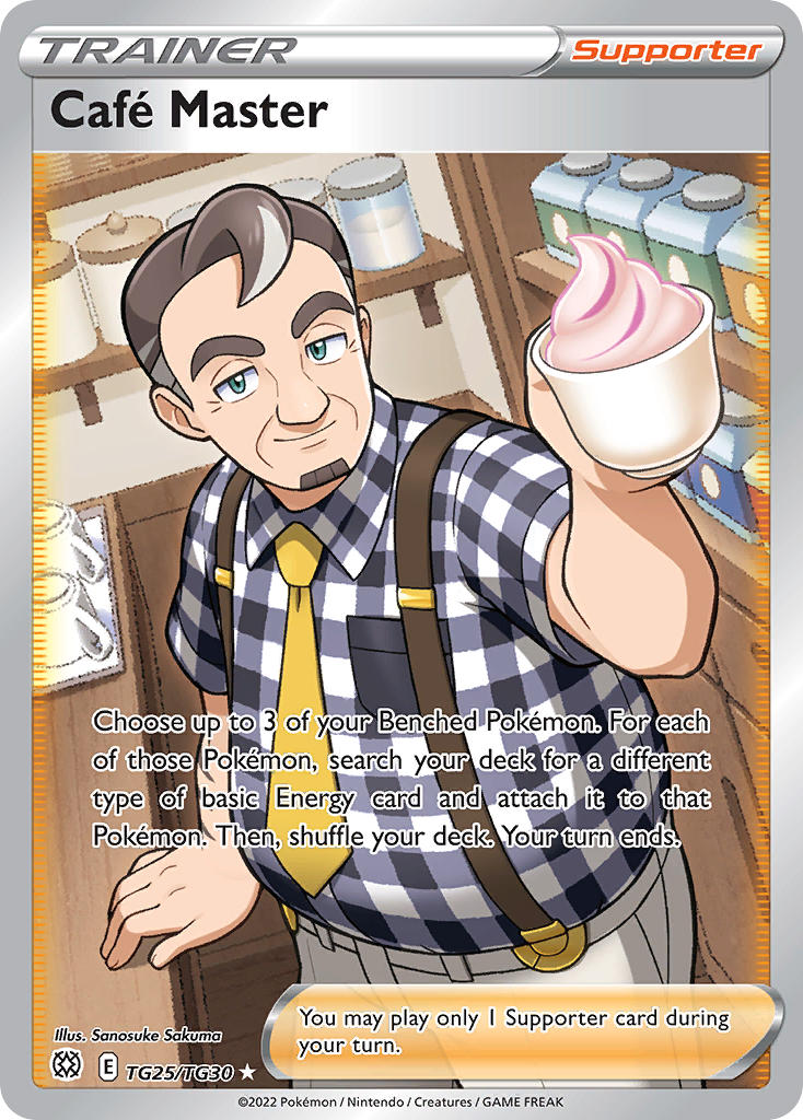 Pokemon TCG Café Master TG25/TG30 - Brilliant Stars