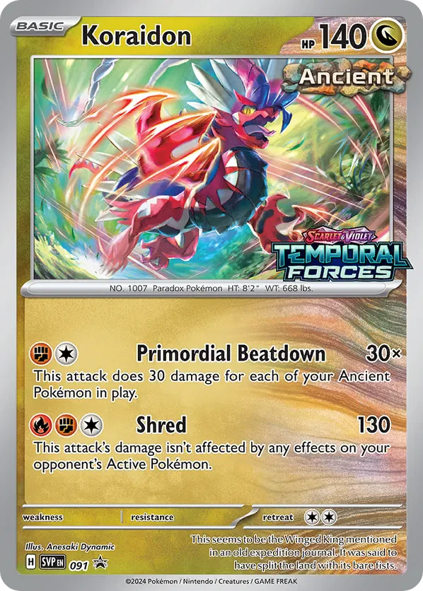 Koraidon 091 Scarlet & Violet Promo