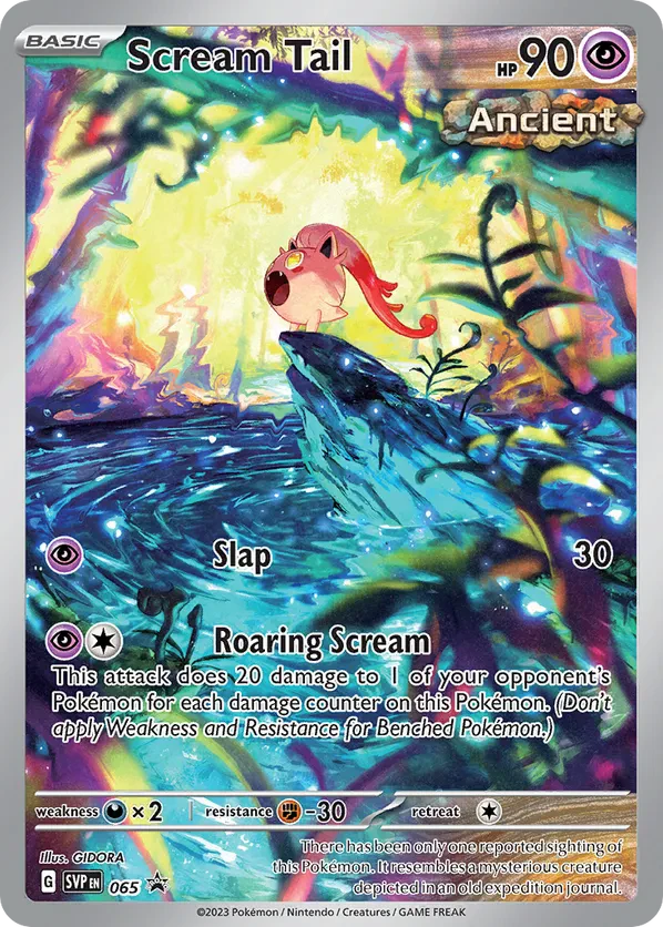 Scream Tail 065 Scarlet & Violet Promo