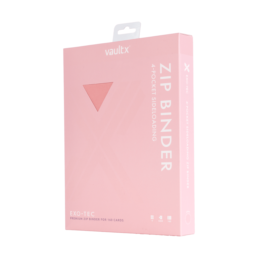 Vault X Exo-Tec Zip Binder 4-pocket - Pokebundles Ireland