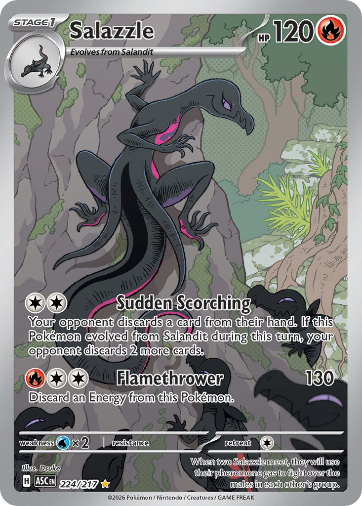 Pokemon TCG Salazzle 224/217 - Ascended Heroes