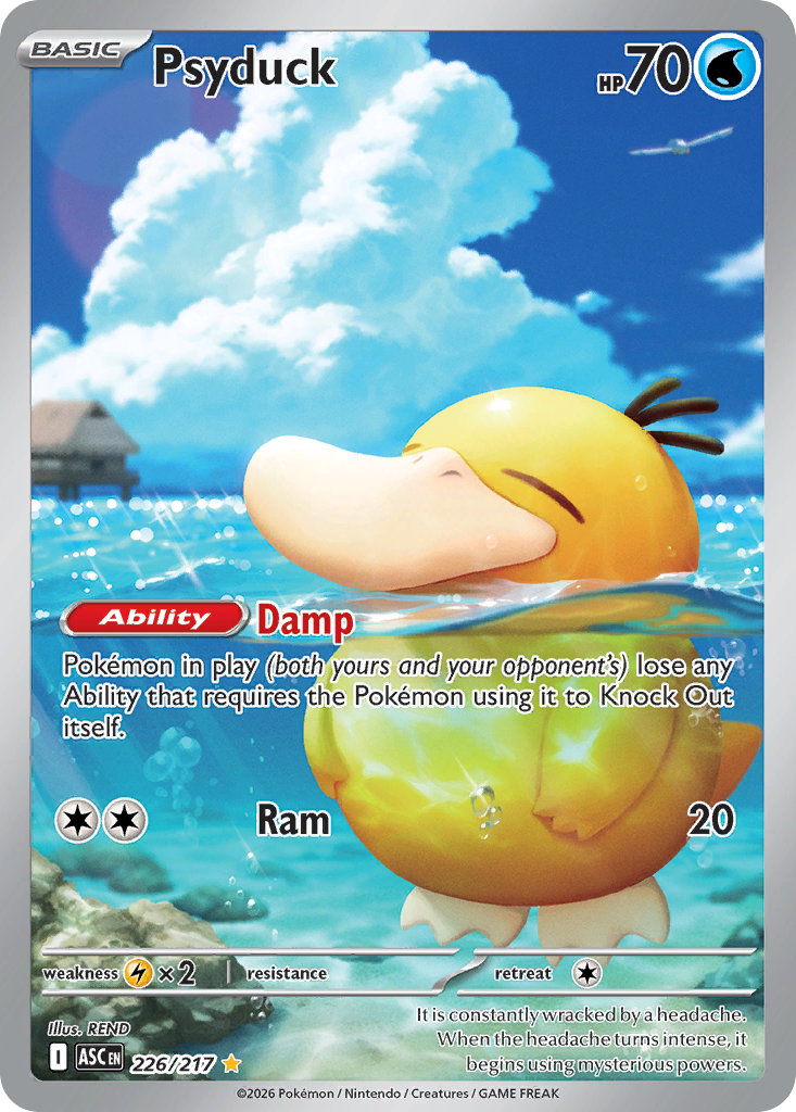 Pokemon TCG Psyduck 226/217 - Ascended Heroes