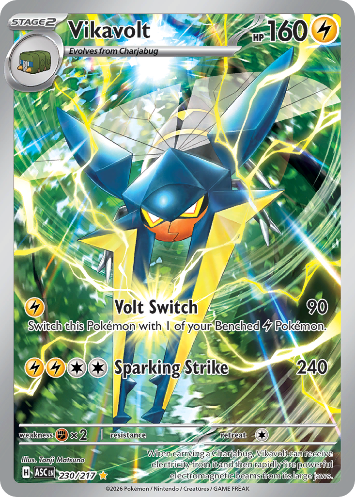 Pokemon TCG Vikavolt 230/217 - Ascended Heroes