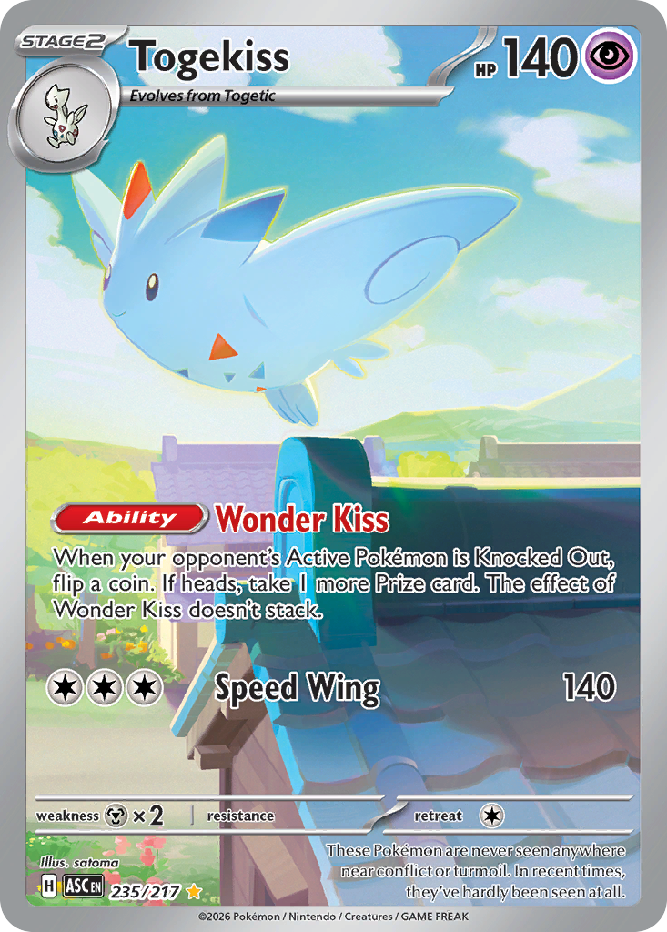 Pokemon TCG Togekiss 235/217 - Ascended Heroes