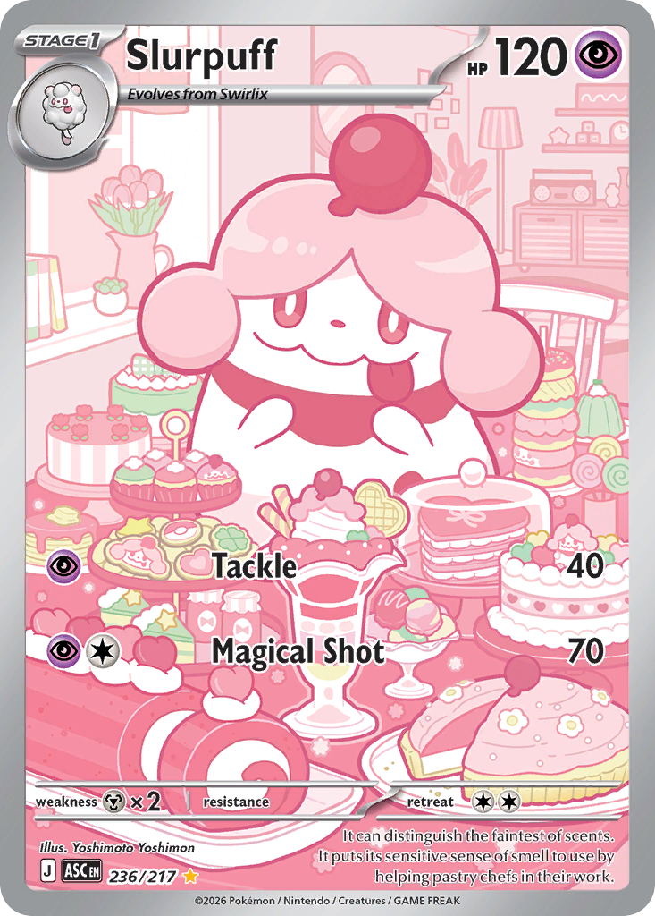 Pokemon TCG Slurpuff 236/217 - Ascended Heroes