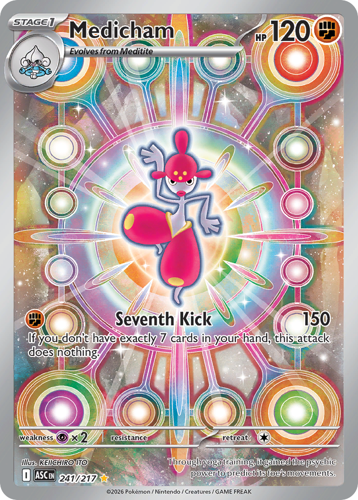 Pokemon TCG Medicham 241/217 - Ascended Heroes
