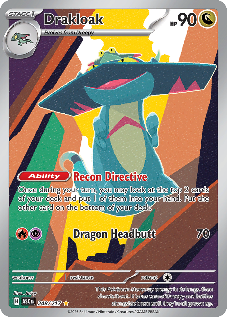 Pokemon TCG Drakloak 248/217 - Ascended Heroes