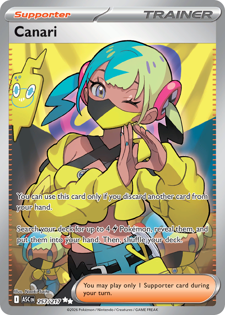 Pokemon TCG Canari 257/217 - Ascended Heroes