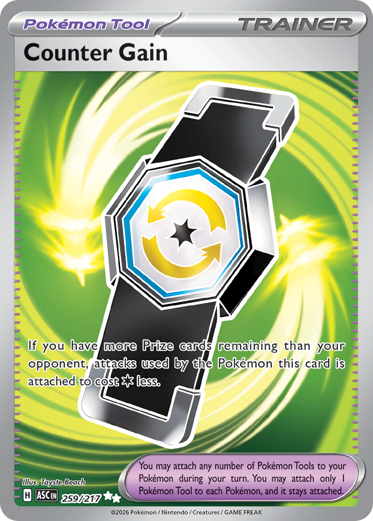 Pokemon TCG Counter Gain 259/217 - Ascended Heroes