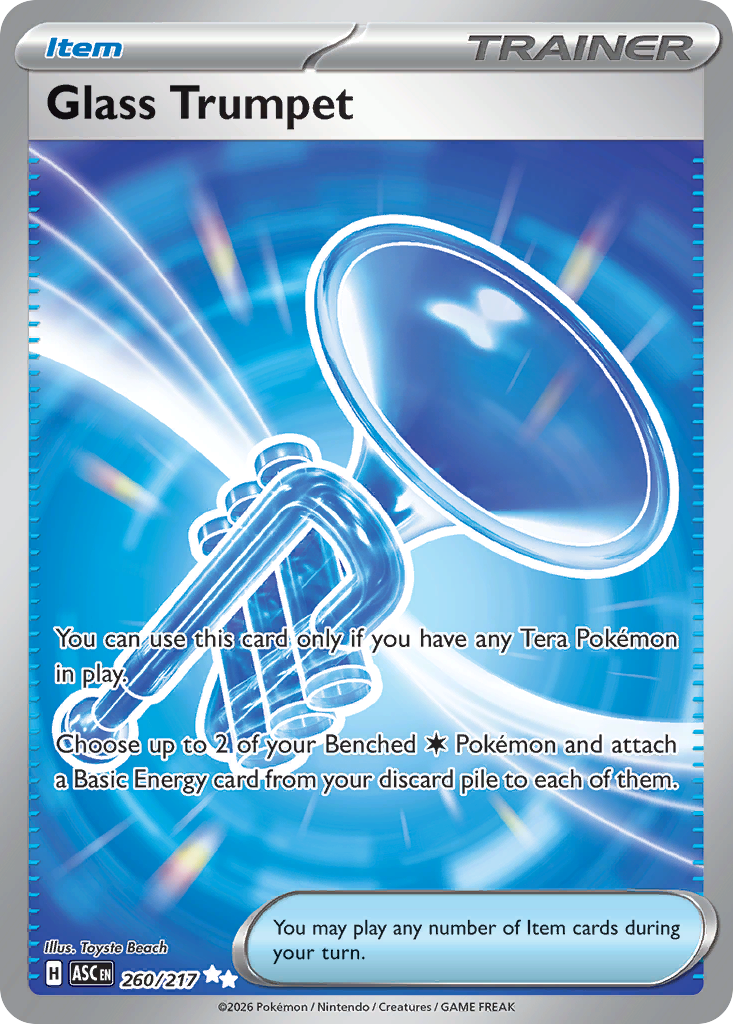 Pokemon TCG Glass Trumpet 260/217 - Ascended Heroes
