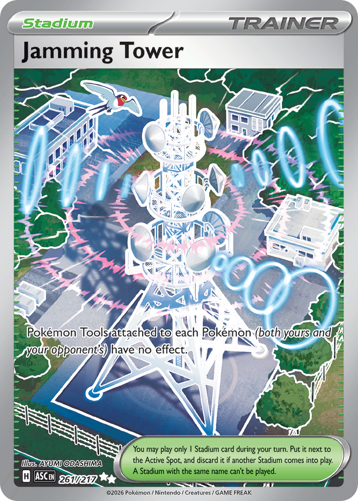 Pokemon TCG Jamming Tower 261/217 - Ascended Heroes