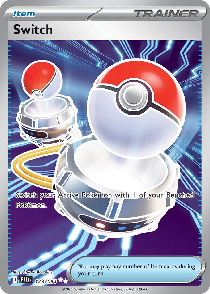 Switch 123/094 Phantasmal Flames Pokémon card | Pokebundles Ireland