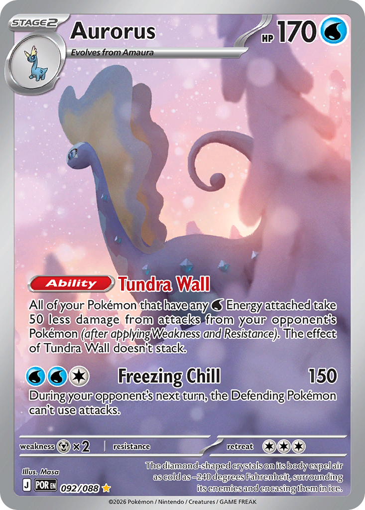 Pokemon TCG Aurorus 092/088 - Perfect Order