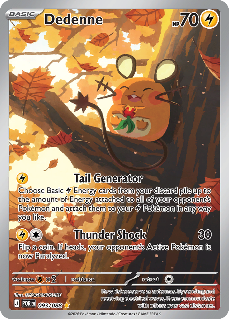 Pokemon TCG Dedenne 093/088 - Perfect Order