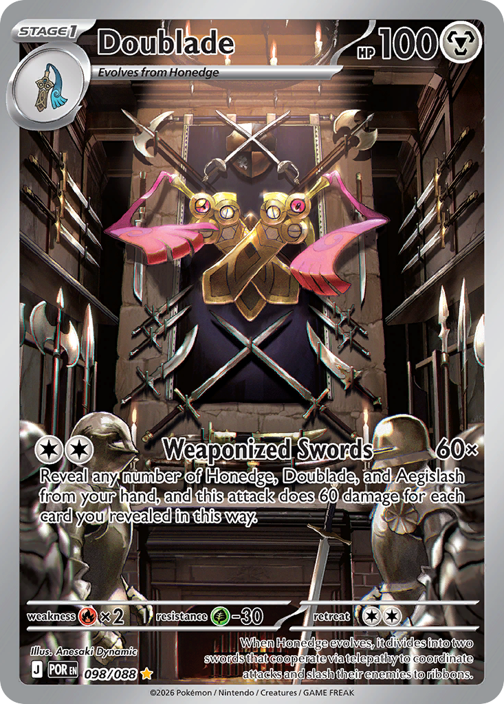 Pokemon TCG Doublade 098/088 - Perfect Order